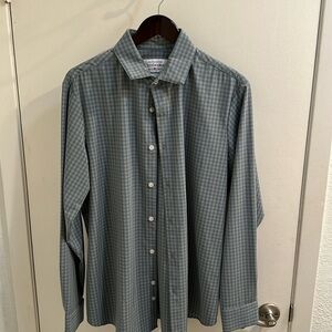 Mizzen Main men’s button down shirt size L standard fit